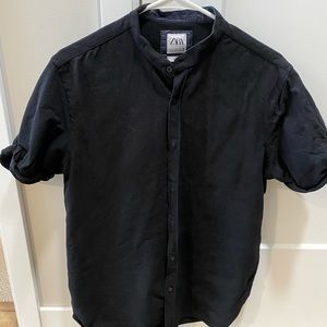 Zara Men’s Short Sleeve Dress Shirt